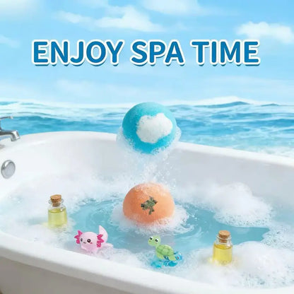 12-Piece Ocean Surprise Bath Bomb Toy Set