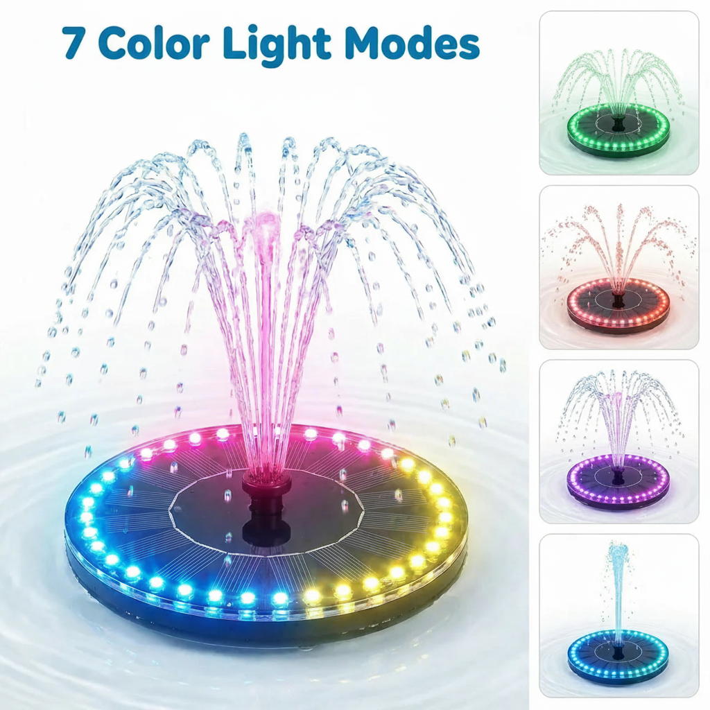 7 Color Light Modes – No Subtitle