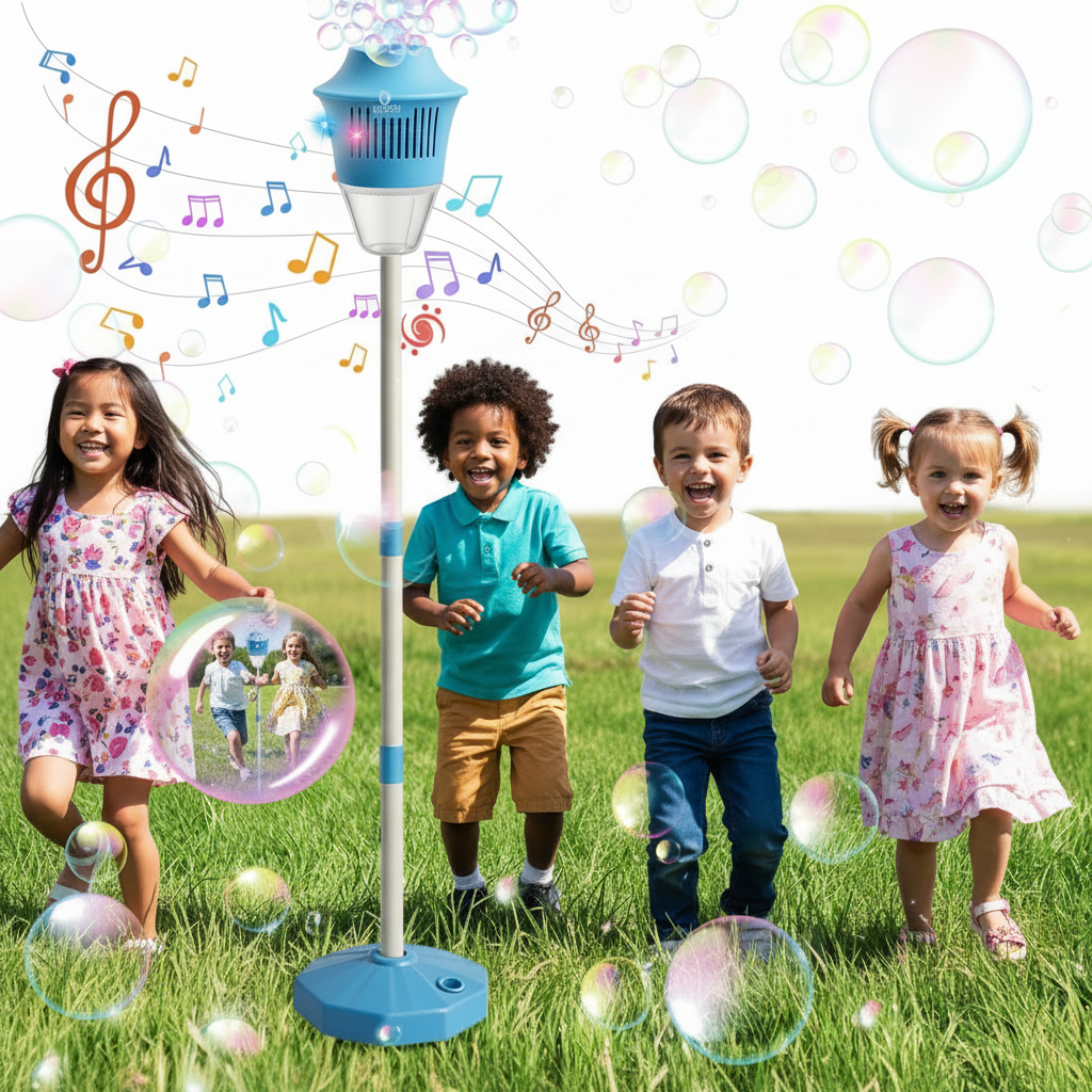 Bubble Fountain New Kids Scene