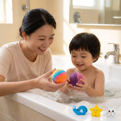 12-Piece Ocean Surprise Bath Bomb Toy Set