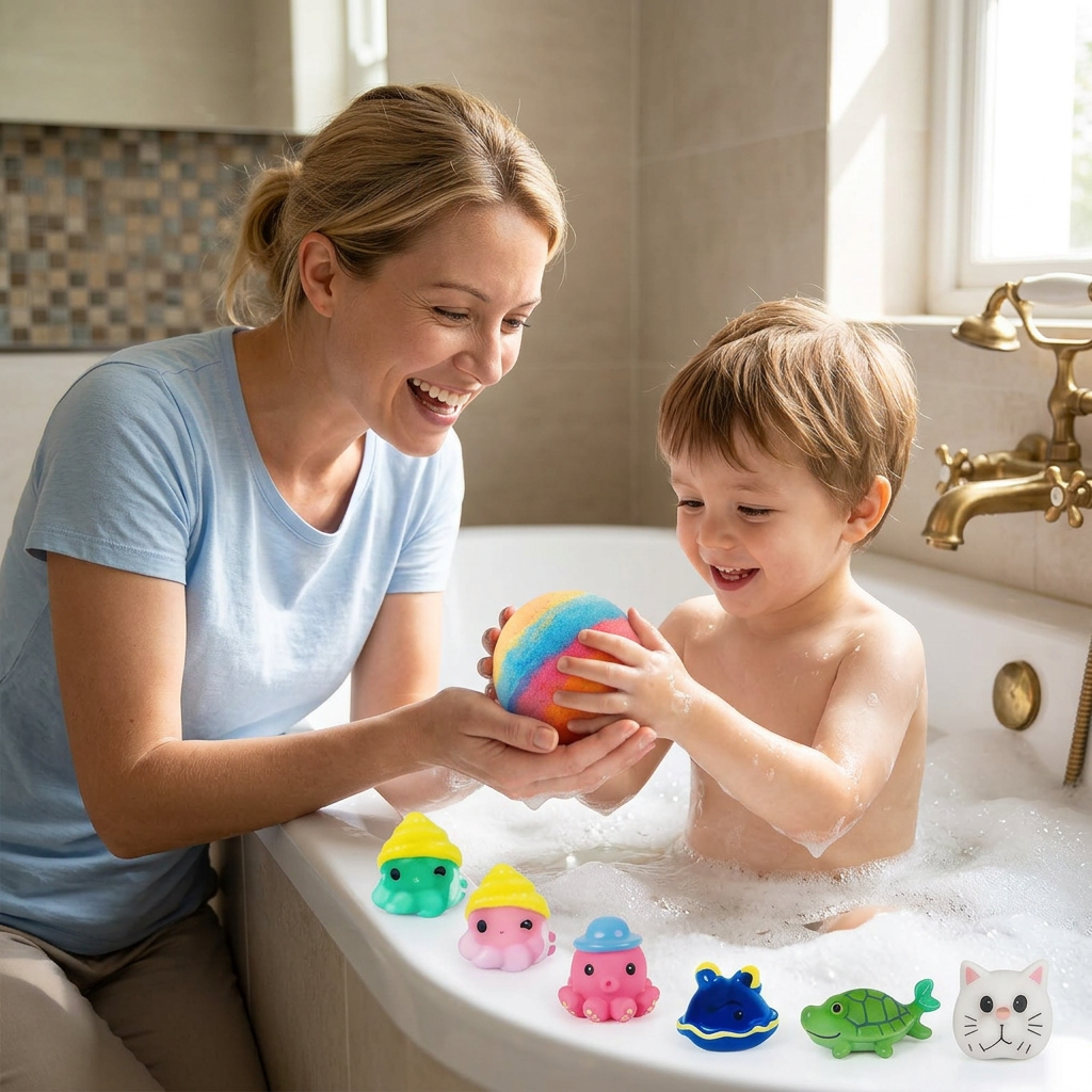 12-Piece Ocean Surprise Bath Bomb Toy Set