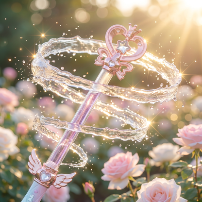 Fairy Spiral Water Wand